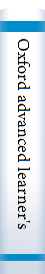 Oxford advanced learner's dictionary of current English