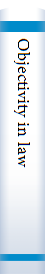 Objectivity in law